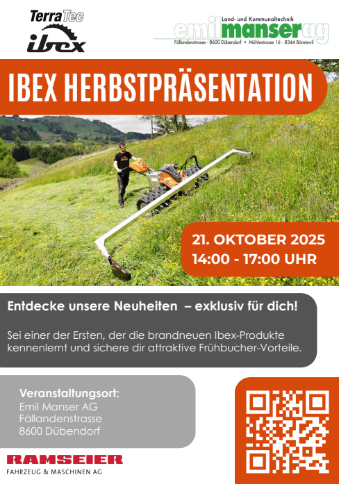 Flyer Ibex Vorstellung